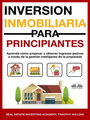 cover image of Inversión Inmobiliaria Para Principiantes